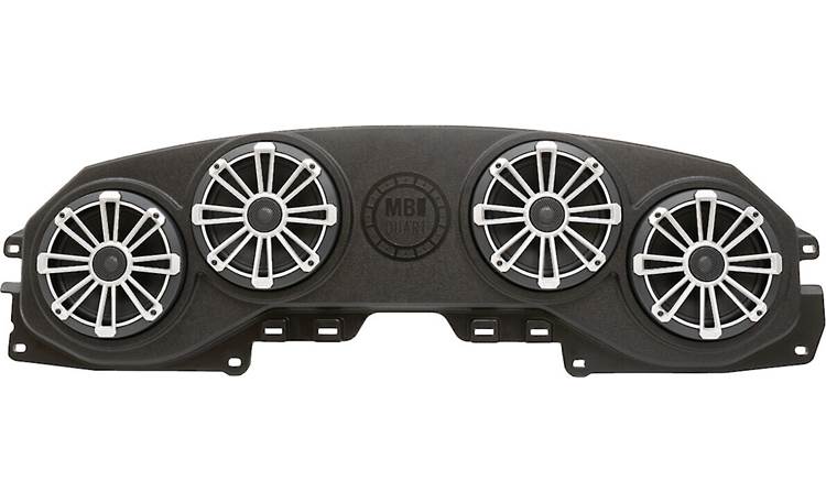 MB Quart MBQJ-48C Overheard soundbar loaded with four 8" 2-way speakers for select 2018-up Jeep Wrangler and Gladiator vehicles