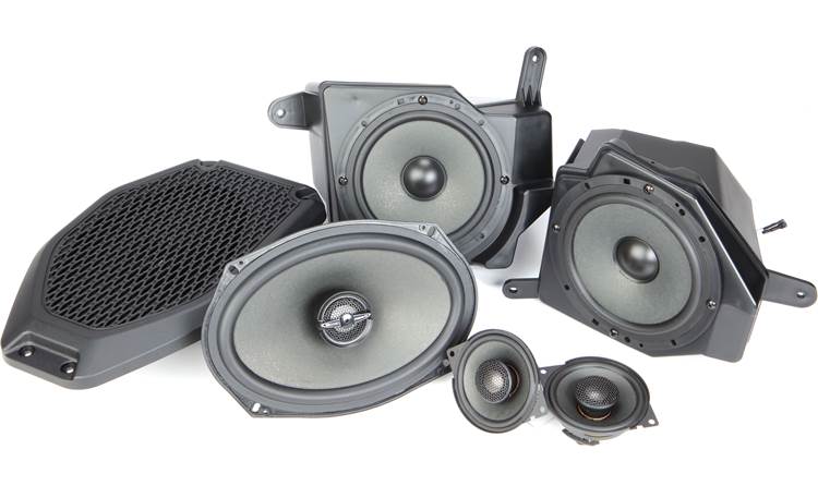 MB Quart MBQJ-STG6-1 Speaker system for Jeep Wrangler JL and Gladiator — includes 6 speakers and installation parts