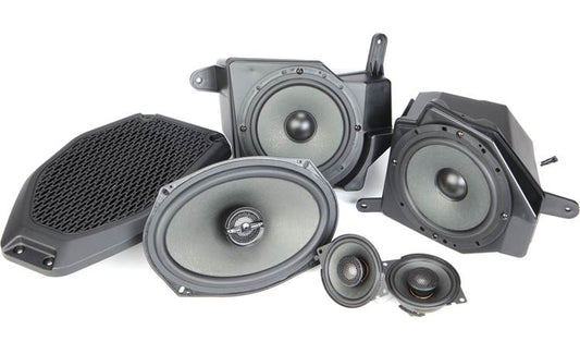 MB Quart MBQJ-STG6-1 Speaker system for Jeep Wrangler JL and Gladiator — includes 6 speakers and installation parts