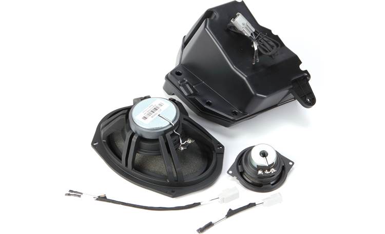 MB Quart MBQJ-STG6-1 Speaker system for Jeep Wrangler JL and Gladiator — includes 6 speakers and installation parts
