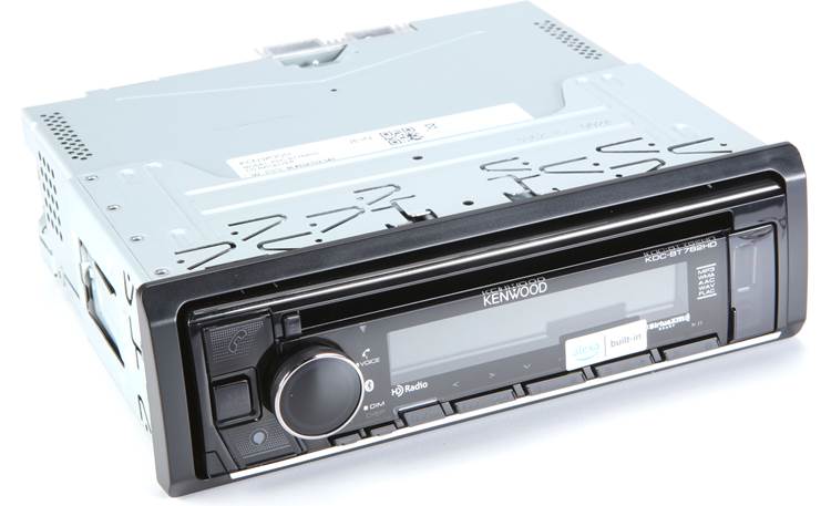 Kenwood KDC-BT782HD CD Receiver with Bluetooth & HD Radio, Amazon Alexa Compatible, SiriusXM Radio Ready, Remote Controlled, and Variable Color Lighting!