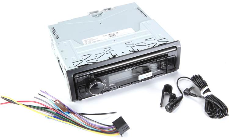 Kenwood KDC-BT782HD CD Receiver with Bluetooth & HD Radio, Amazon Alexa Compatible, SiriusXM Radio Ready, Remote Controlled, and Variable Color Lighting!