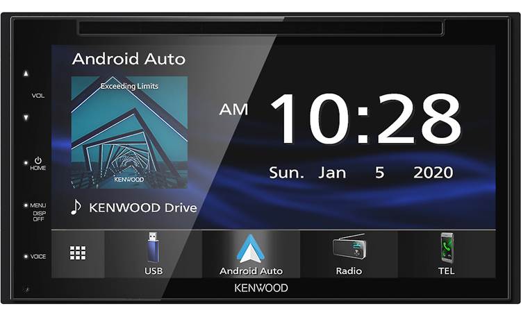 Kenwood DDX5707S 6.8" DVD Receiver, Wired Carplay Wired Android, Bluetooth