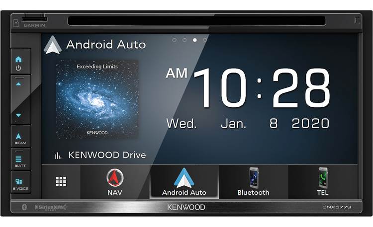 Kenwood DNX577S 6.75 DVD/CD Navigation Receiver, Apple Car Play, Garmin BT