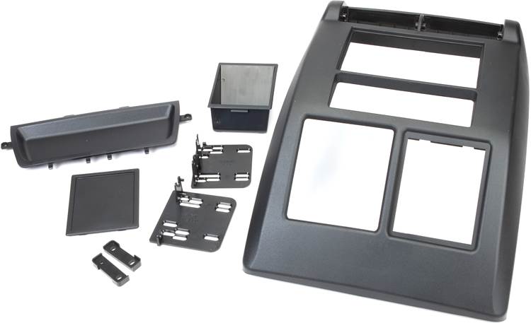 Metra 95-6549 Dash Kit Fits select 1997-2002 Jeep Wrangler vehicles — double-DIN radios (Black)
