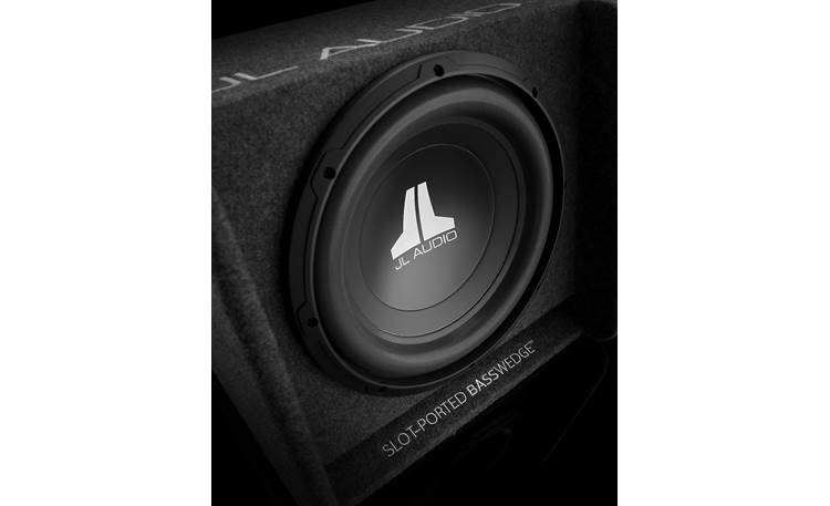 JL Audio CP112-W0v3 BassWedge™ Slot-Ported Enclosure with one 12" W0v3 Subwoofer