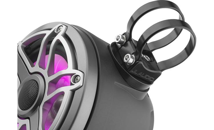 JL Audio M6-650VEX-Mb-S-GmTi-i M6 Series 6-1/2" VEX Wakeboard Tower Speakers With LED Lights (Pair)