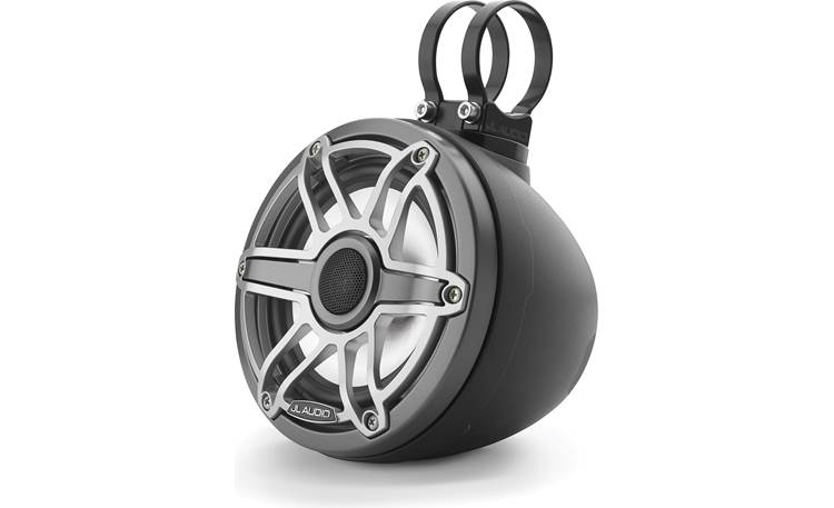 JL Audio M6-650VEX-Mb-S-GmTi-i M6 Series 6-1/2" VEX Wakeboard Tower Speakers With LED Lights (Pair)