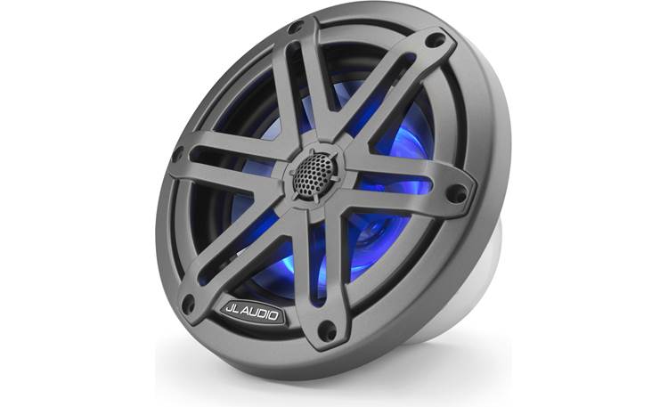 JL Audio M3-650X-S-GM-I 6-1/2" Marine Speakers With LED Lights (Pair)