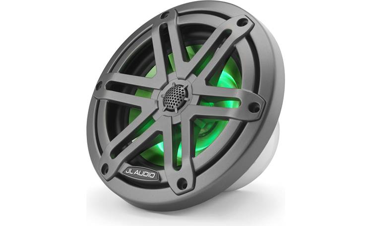 JL Audio M3-650X-S-GM-I 6-1/2" Marine Speakers With LED Lights (Pair)