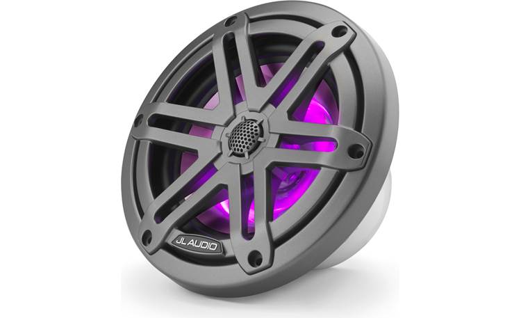 JL Audio M3-650X-S-GM-I 6-1/2" Marine Speakers With LED Lights (Pair)