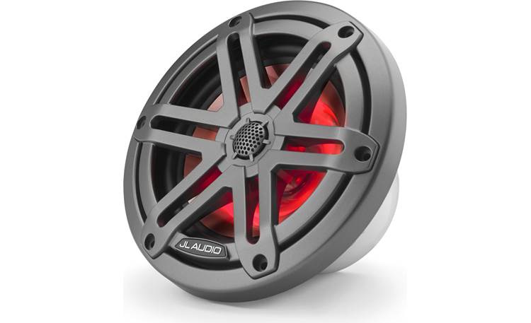 JL Audio M3-650X-S-GM-I 6-1/2" Marine Speakers With LED Lights (Pair)