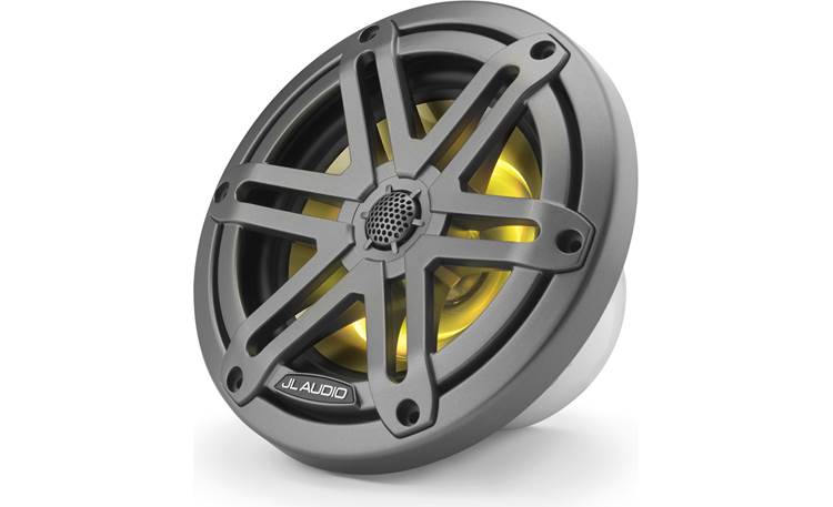 JL Audio M3-650X-S-GM-I 6-1/2" Marine Speakers With LED Lights (Pair)