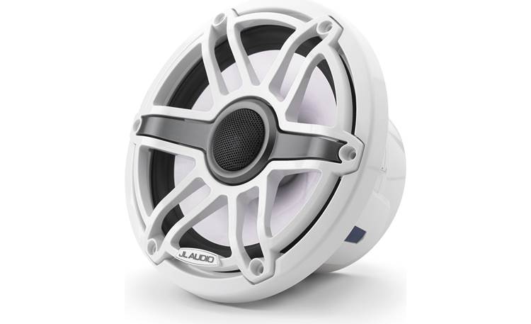JL Audio M6-770x-S-GwGw-i M6 Series 7.7" Marine Speakers With LED Lights (Pair)