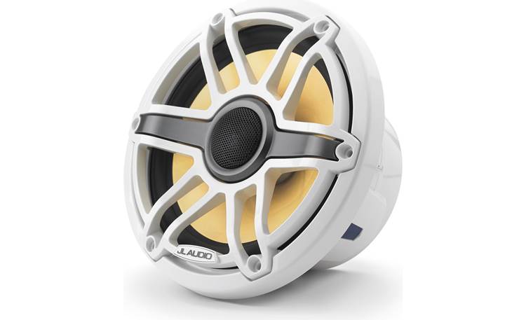 JL Audio M6-770x-S-GwGw-i M6 Series 7.7" Marine Speakers With LED Lights (Pair)