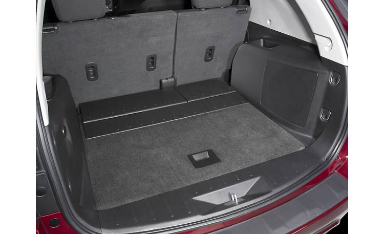 JL Audio Stealthbox® Custom-fit fiberglass enclosure with 10" W1v3-2 subwoofer — fits 2010-up Chevy Equinox/GMC Terrain