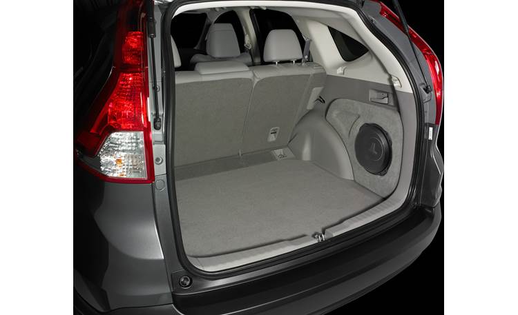JL Audio Stealthbox® Custom-fit fiberglass enclosure with 10TW3-D4 subwoofer — fits 2012-up Honda CRVs