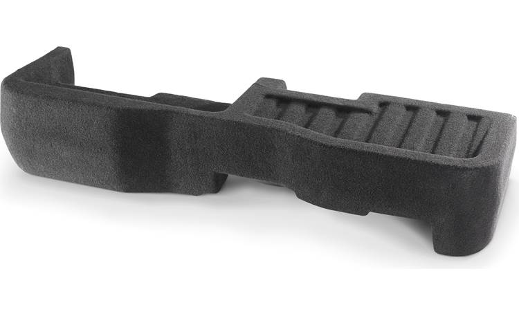 JL Audio Stealthbox ® Custom-fit fiberglass enclosure with two 12" 12TW3-D8 subwoofers — fits select 2019-up Chevrolet Silverado or GMC Sierra 1500 Crew Cab trucks