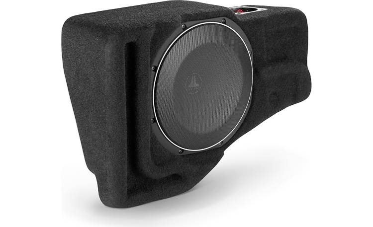 JL Audio Stealthbox® Custom-fit fiberglass enclosure with 10" 10TW1-2 subwoofer — fits 2018-up Ford Expedition and Expedition MAX vehicles