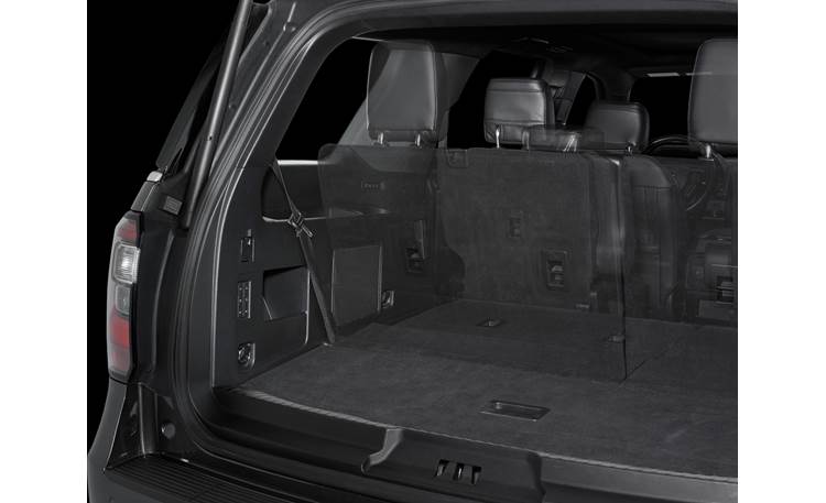 JL Audio Stealthbox® Custom-fit fiberglass enclosure with 10" 10TW1-2 subwoofer — fits 2018-up Ford Expedition and Expedition MAX vehicles