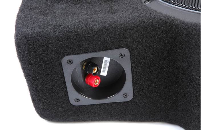 JL Audio Stealthbox® Custom-fit fiberglass enclosure with 10" 10TW1-2 subwoofer — fits 2018-up Ford Expedition and Expedition MAX vehicles