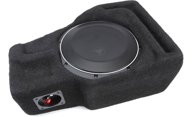 JL Audio Stealthbox® Custom-fit fiberglass enclosure with 10" 10TW1-2 subwoofer — fits 2018-up Ford Expedition and Expedition MAX vehicles