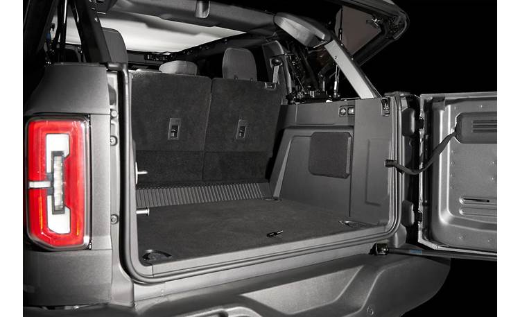 JL Audio Stealthbox® Custom-fit fiberglass enclosure with 10" TW1-2 subwoofer — fits 2021-up Ford Bronco