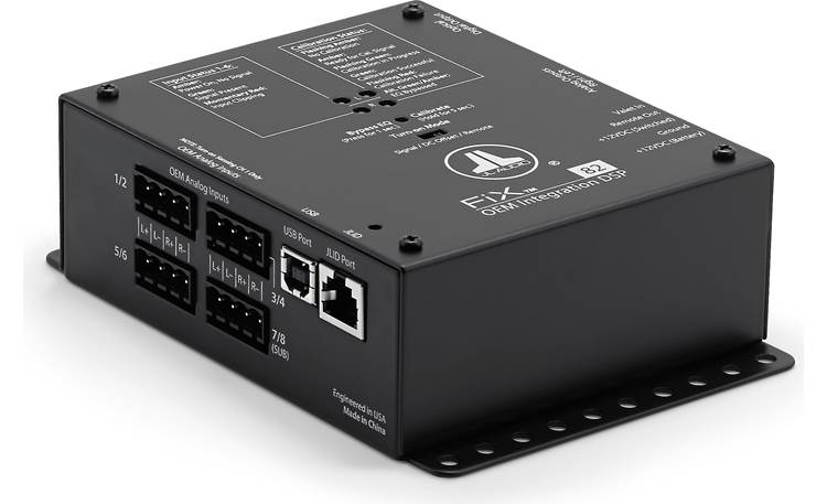 JL Audio FiX™ 82 Sound Processor for Adding Amps and Speakers to a Dactory System — 2 Outputs