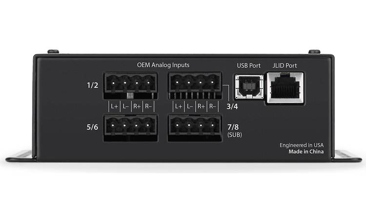JL Audio FiX™ 82 Sound Processor for Adding Amps and Speakers to a Dactory System — 2 Outputs