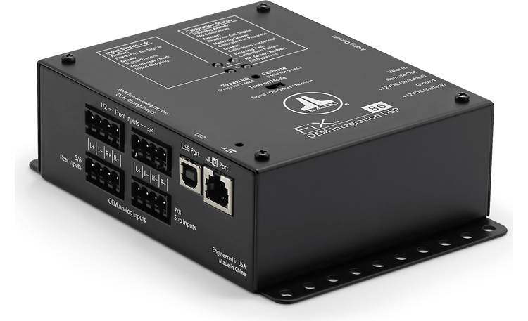 JL Audio FiX™ 86 Sound Processor for Adding Amps and Speakers to a Factory System — 6 Outputs