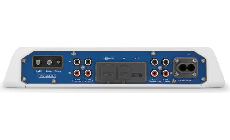 JL Audio MV600/2i MVi Series Marine 2-Channel Amplifier With Digital Signal Processing