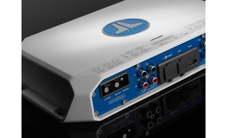 JL Audio MV400/4i MVi Series Marine 4-Channel Amplifier With Digital Signal Processing