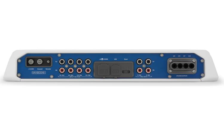 JL Audio MV800/8i MVi Series Marine 8-Channel Amplifier With Digital Signal Processing