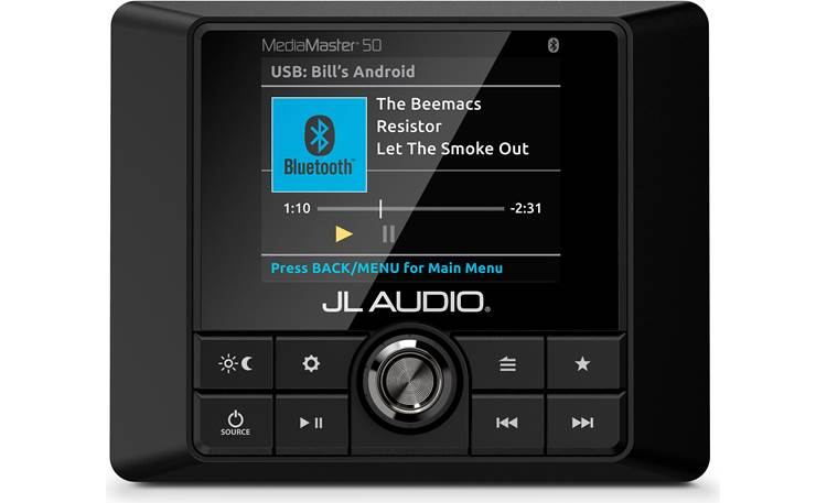 JL Audio MediaMaster 50 Marine Digital Media Receiver With Bluetooth® (does not play CDs)