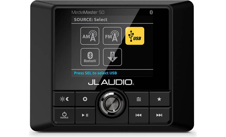JL Audio MediaMaster 50 Marine Digital Media Receiver With Bluetooth® (does not play CDs)