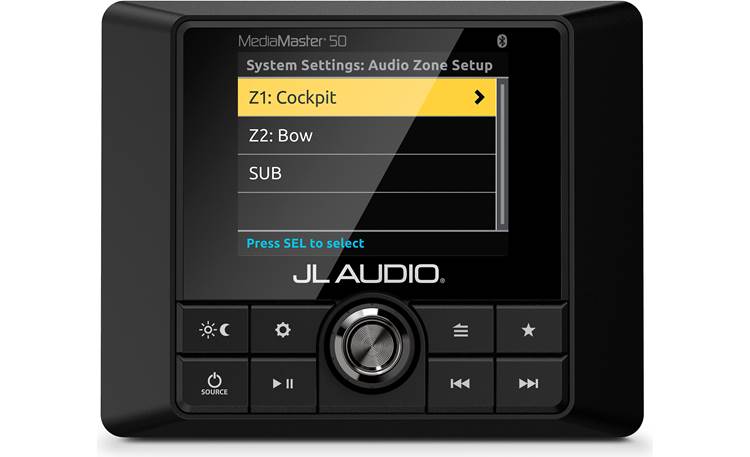JL Audio MediaMaster 50 Marine Digital Media Receiver With Bluetooth® (does not play CDs)