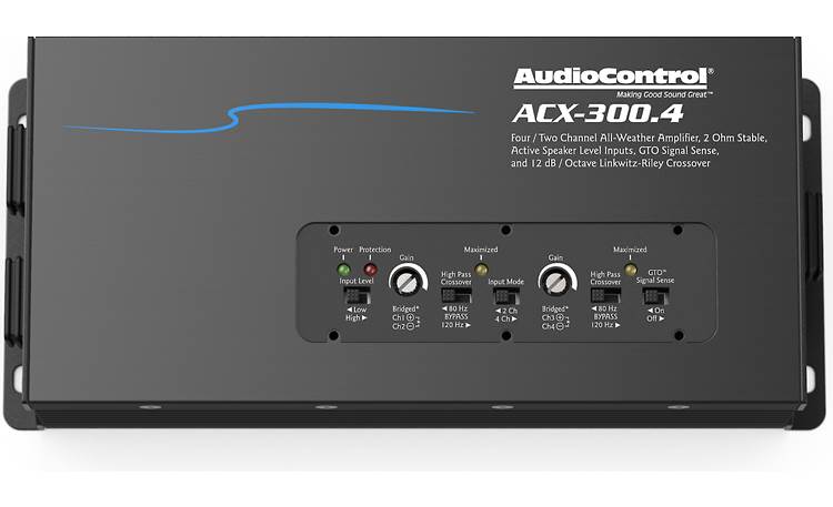 AudioControl ACX-300.4 4-channel powersports/marine amplifier — 50 watts RMS x 4