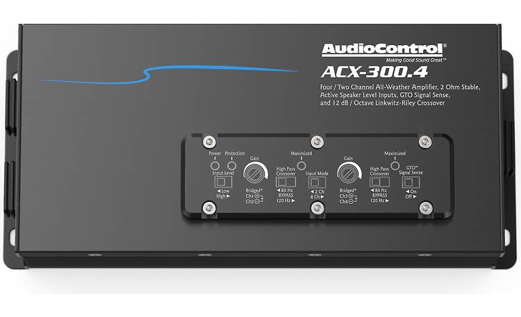AudioControl ACX-300.4 4-channel powersports/marine amplifier — 50 watts RMS x 4