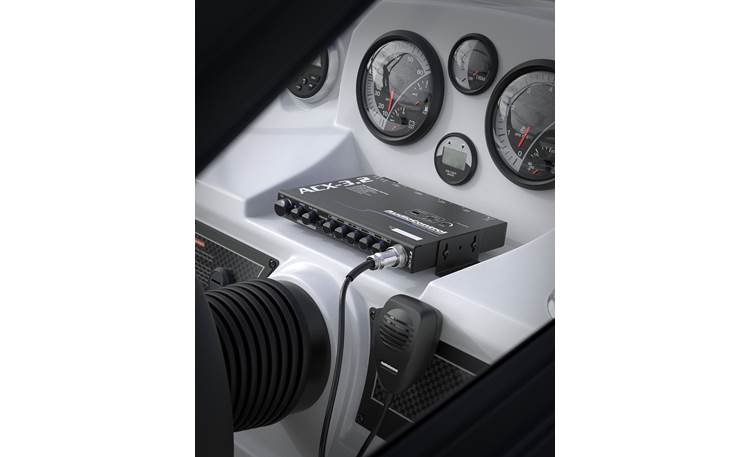 AudioControl ACX-3.2 All-weather stereo EQ and crossover with paging microphone
