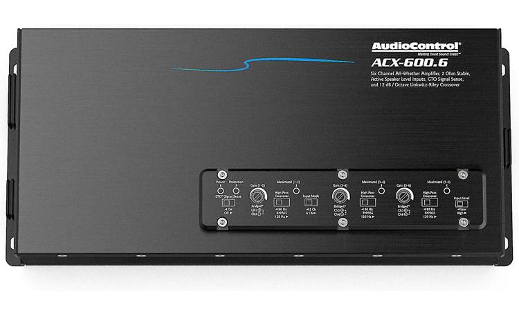 AudioControl ACX-600.6 6-channel powersports/marine amplifier — 50 watts RMS x 6