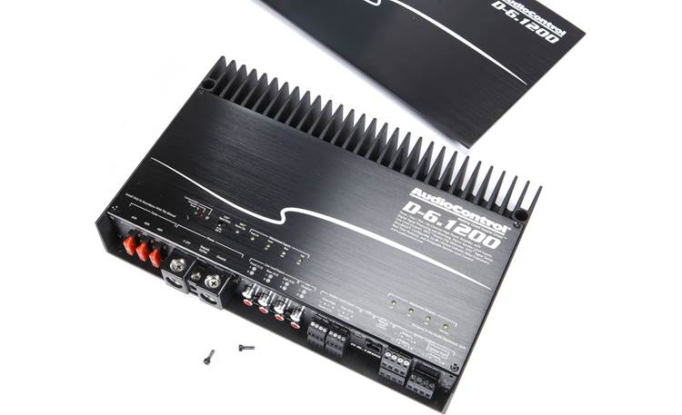 AudioControl D-6.1200 D Series 6-channel car amplifier with digital signal processing — 125 watts RMS x 6
