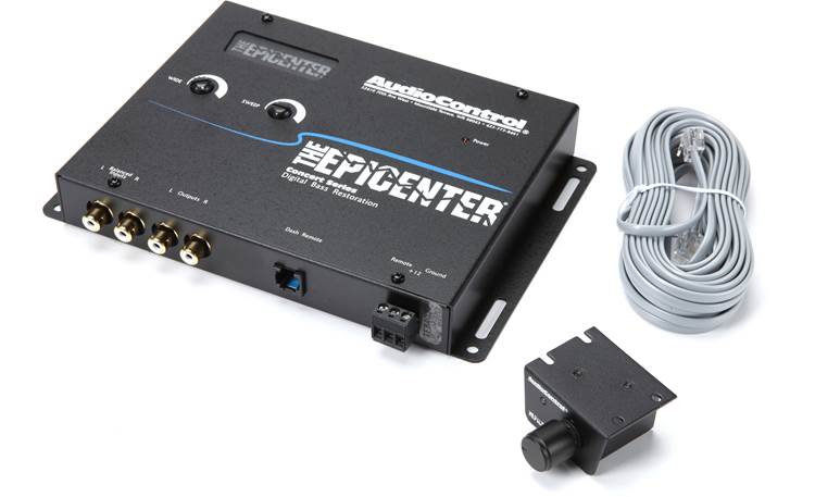 The Epicenter® by AudioControl Bass restoration processor (Black)