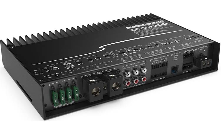 AudioControl LC-5.1300 5-channel car amplifier — 100 watts RMS x 4 at 4 ohms + 500 watts RMS x 1 at 2 ohms