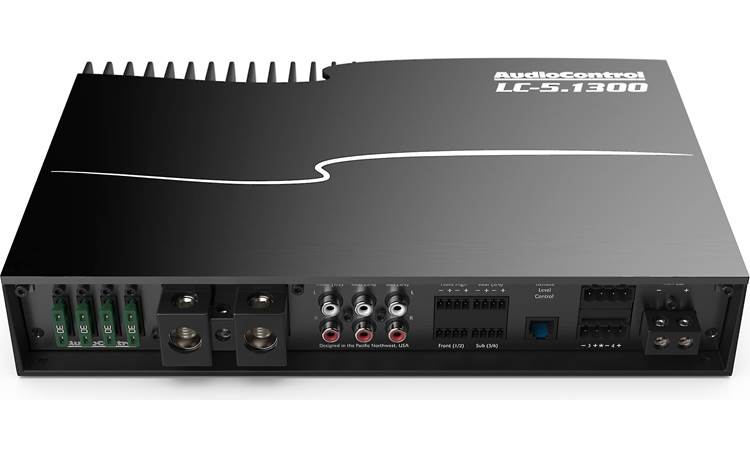 AudioControl LC-5.1300 5-channel car amplifier — 100 watts RMS x 4 at 4 ohms + 500 watts RMS x 1 at 2 ohms