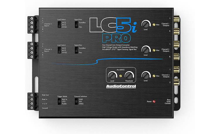 AudioControl LC5iPRO 5-channel line output converter with AccuBASS®