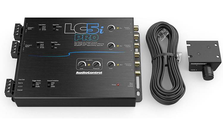 AudioControl LC5iPRO 5-channel line output converter with AccuBASS®