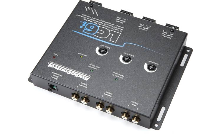 AudioControl LC6i 6-channel line output converter — add aftermarket amps to a factory system (Black)