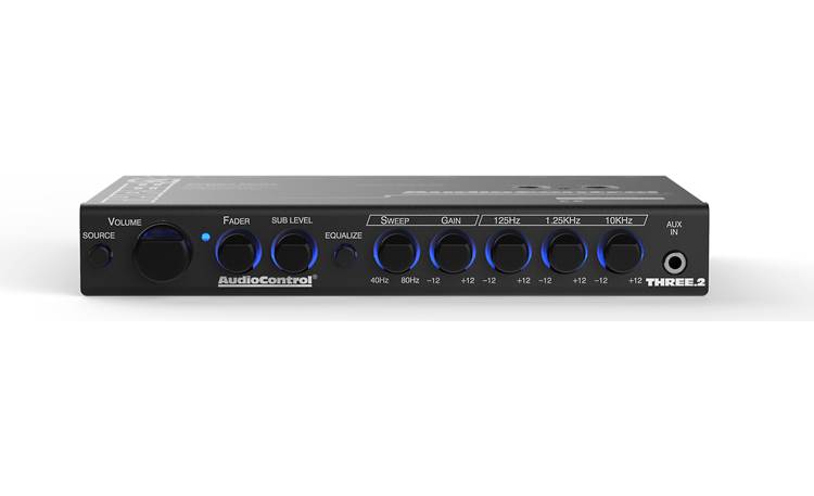 AudioControl THREE.2 In-dash equalizer with crossover and line driver