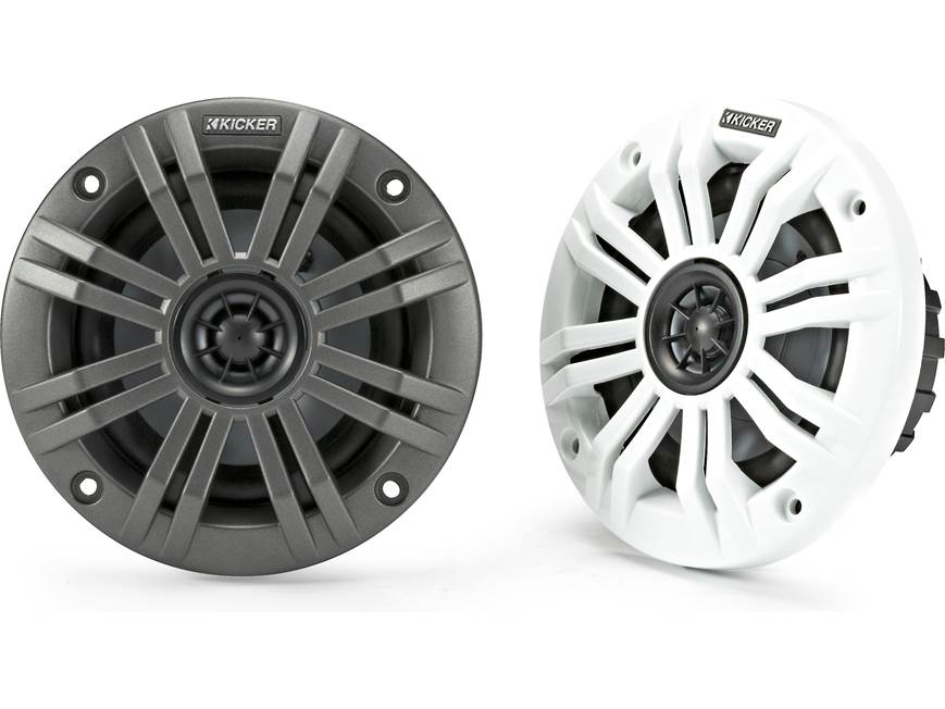 Kicker 45KM42 4" 2-way marine speakers (2-ohm)