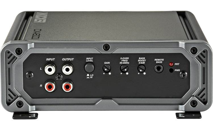 Kicker 46CXA800.1T CX Series mono subwoofer amplifier — 800 watts RMS x 1 at 1 ohm